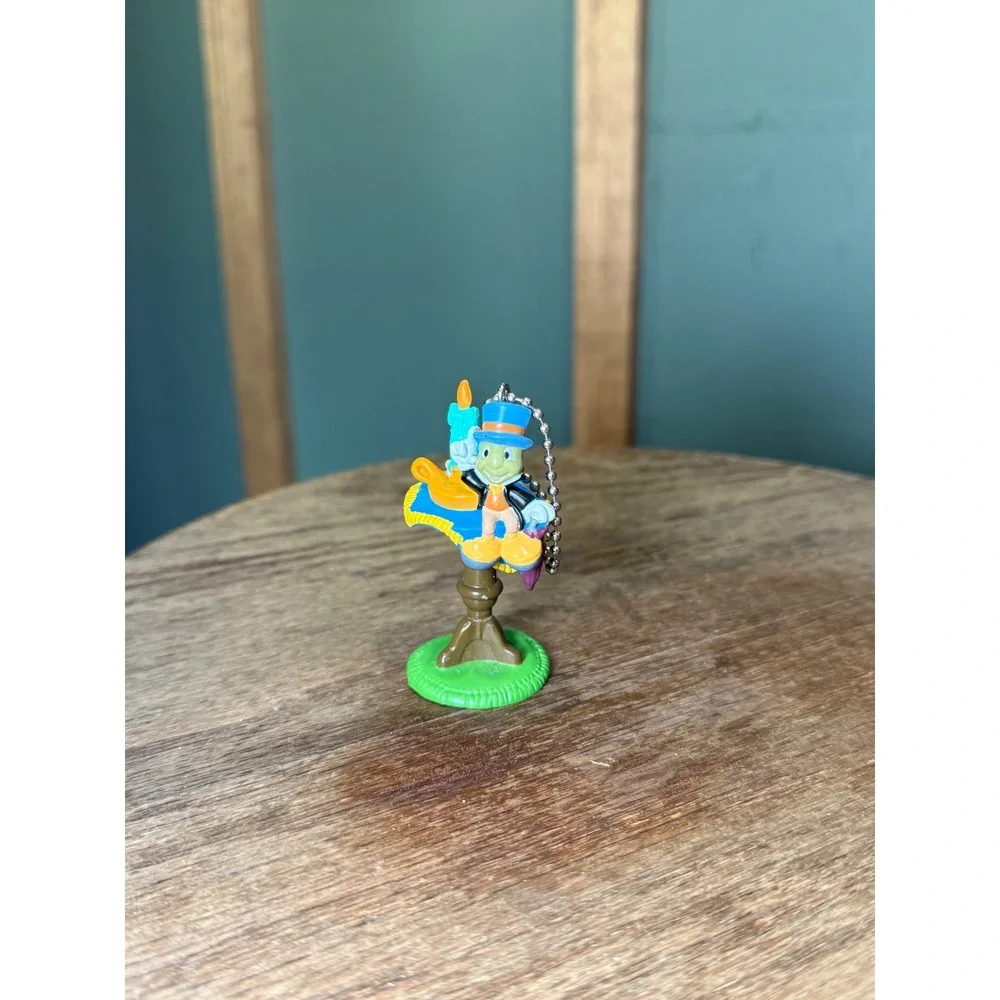 Vtg 2002 Disney Jiminy Cricket Mickey's Christmas Carol Holiday Clip On Figure